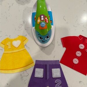 Leapfrog Learning Toy Iron with Outfits